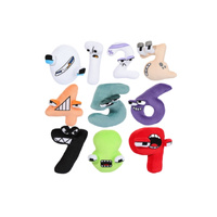 Funny Face Number Plush Toys | Assorted