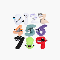 Funny Face Number Plush Toys | Assorted