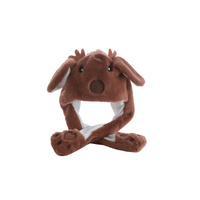Plush Reindeer Hat with Ears