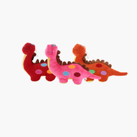 Dinosaur Plush Toy with Polka Dots | Assorted