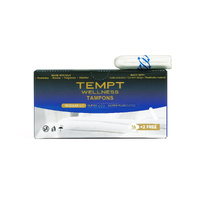 TEMPT Wellness Tampons | Regular | Pack of 18 