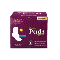 TEMPT Wellness Sanitary Pads Day Time | 12 Each