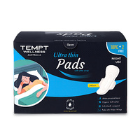 TEMPT Wellness Ultra Thin Pads | Night Use | Pack of 12 
