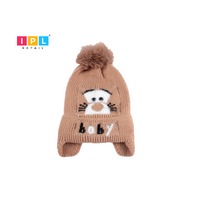 Funny Cartoon Style Baby Beanie Hat