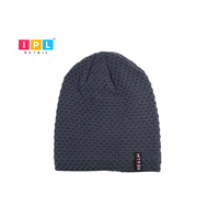 Textured Navy Whimsy Slouch