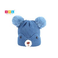 Teddy PomPom Beanie 