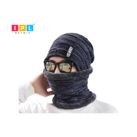 Slouchy Beanie & Scarf Duo