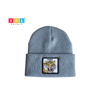 Tiger Touch Grey Beanie