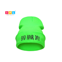 Bright And Beautiful Green Adult Beanie