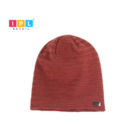 Velvet Vogue: Red Beanie