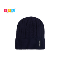 Wave Rider: Dark Blue Beanie