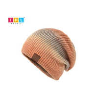 Shaded Brown Beanie For Adults