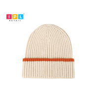 Striped Crafted Beanie