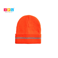 OrangeStreak Knit Beanie