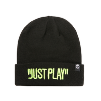 Just Play Neon Typography Beanie