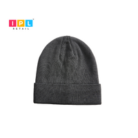 Grey Knit Beanie