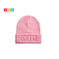 Pink Queen Beanie