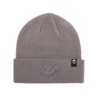 Muted Mood Smiley Knit Beanie