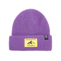 Purple Mountain Patch Street Beanie