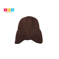 Brown Stripped Beanie
