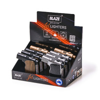 VortexGrip Lighter | Triple Jet Flame | Pack of 8