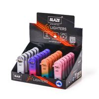 NovaGlide Lighter | Single Windproof Flame | Pack of 24
