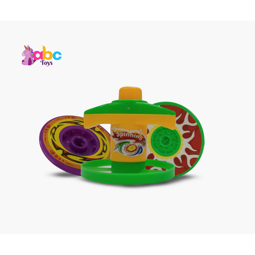 Dual Flying Saucer Spinners