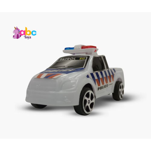 White Police Cruiser