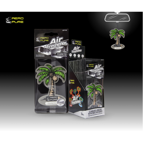Paper Air Freshener (Crystal Ice)