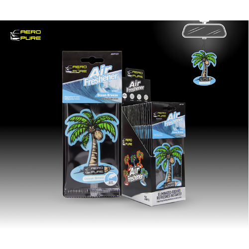 Paper Air Freshener (Ocean Breeze)