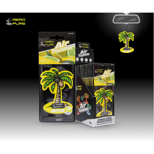 Paper Air Freshener (Lemon)