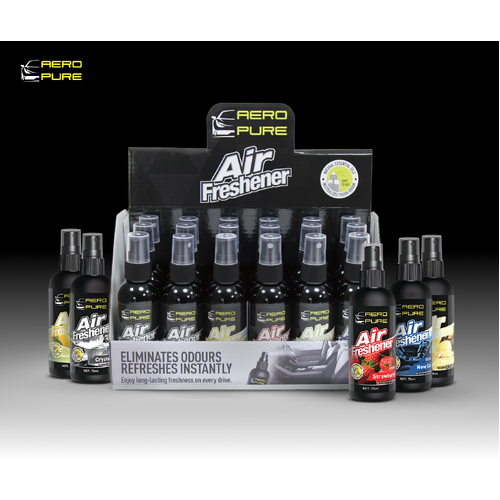 Air Freshener Spray Box | Assorted | Pack of 18