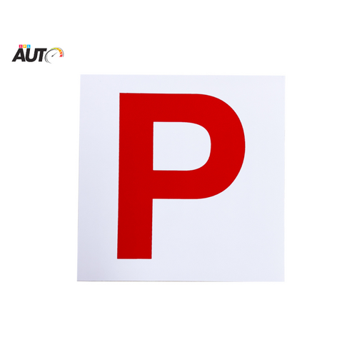 P Plate Magnetic Set | NSW, QLD, SA, TAS, ACT, NT– Red (2 PK) 