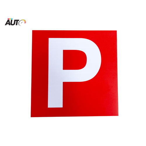 P Plate Magnetic Set | WA. VIC– Red (2 PK) 