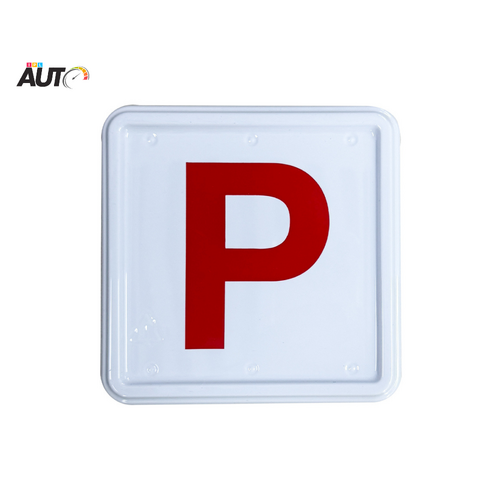 P Plate Clip-On Set | NSW, QLD, SA, TAS, ACT, NT – Red (2 PK) 