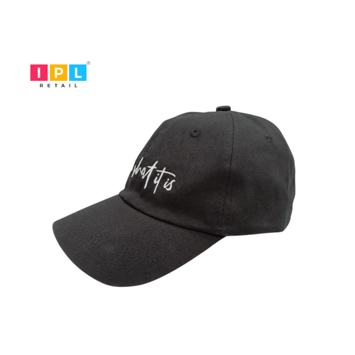 Own Your Style: 'What It Is' Black Baseball Cap