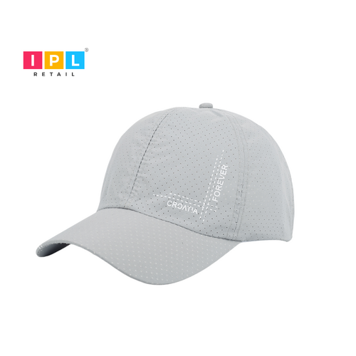Sporty Chic Perforated Cap