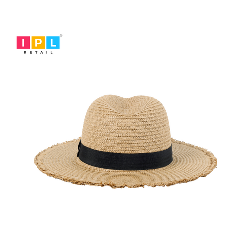 Fringe Fever: Wide-Brimmed Hat