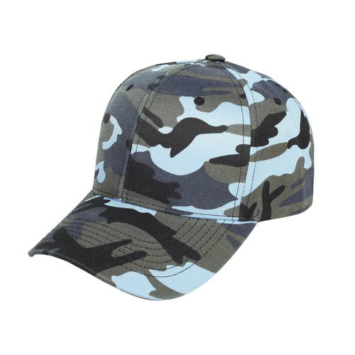 Blue Camouflage Baseball Cap