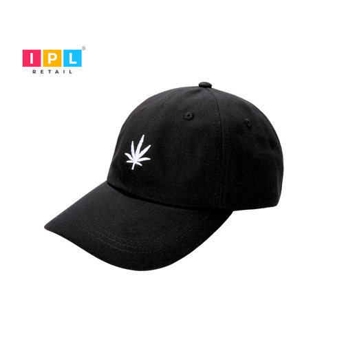 Leaf Emblem Black Cap