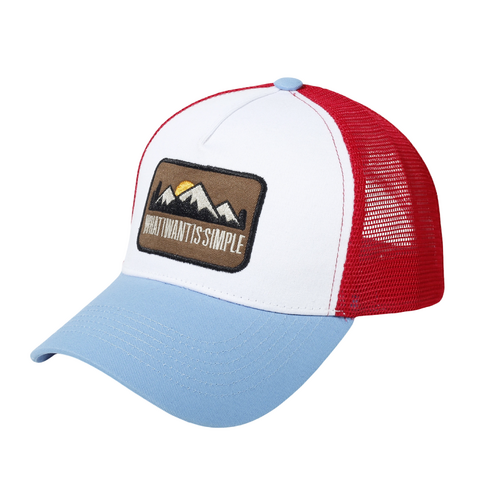 Classic White Mesh Baseball Cap