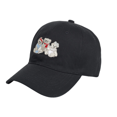 Teddy Embroidered Black Baseball Cap