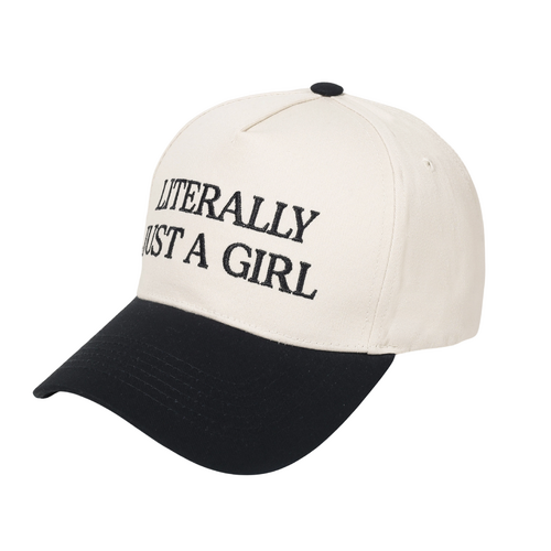 Literally Just A Girl Baseball Cap