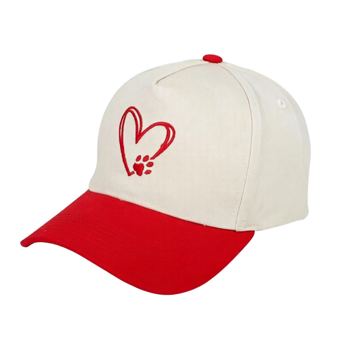 Paw & Heart Baseball Cap