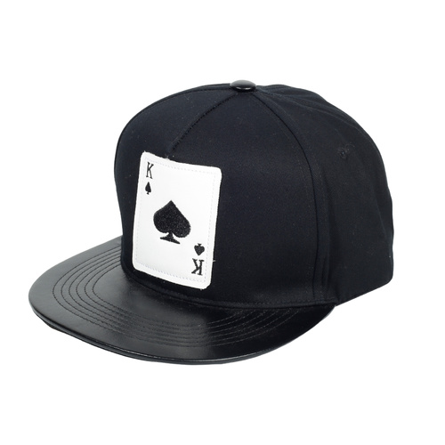 Black Spade King Baseball Cap
