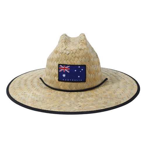 Australia Flag Straw Hat 
