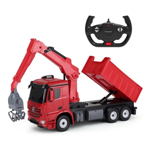R/C Mercedes-Benz Red Logging Vehicle | 1:24 Scale