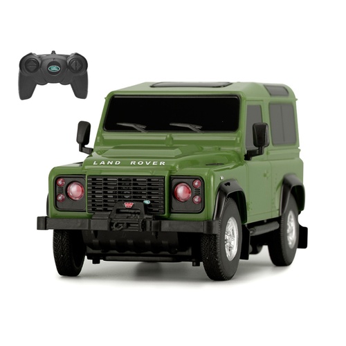 R/C Land Rover Defender Green | 1:24 Scale