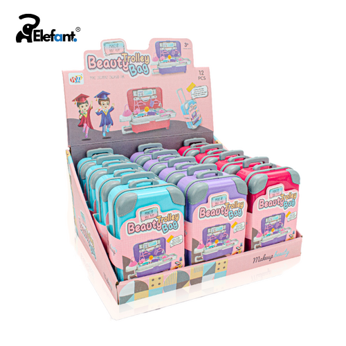 Glam-On-The-Go Beauty Suitcase | Pack of 12