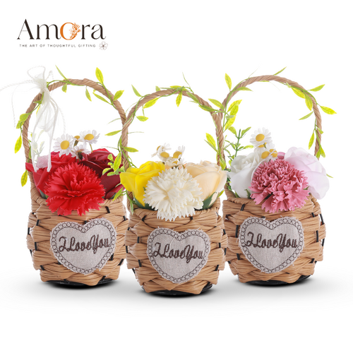 Sweetheart Bloom Basket | Assorted
